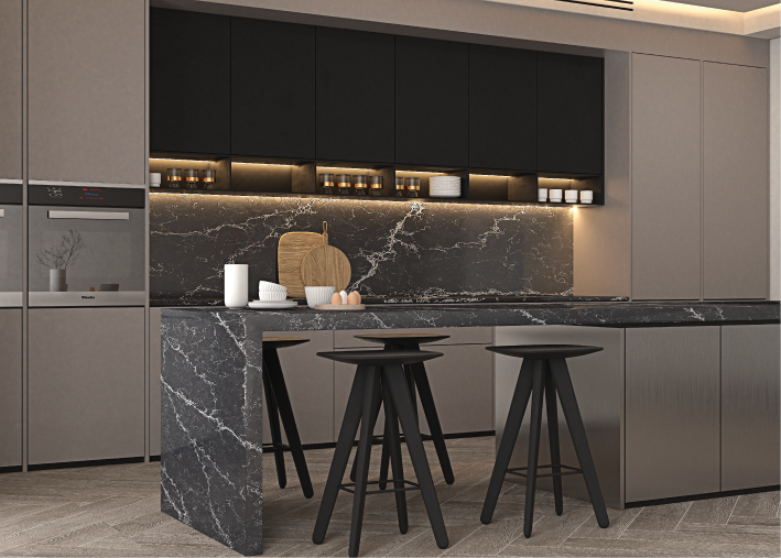 Colorquartz Superficie de Cuarzo Colorquartz de Color Stone