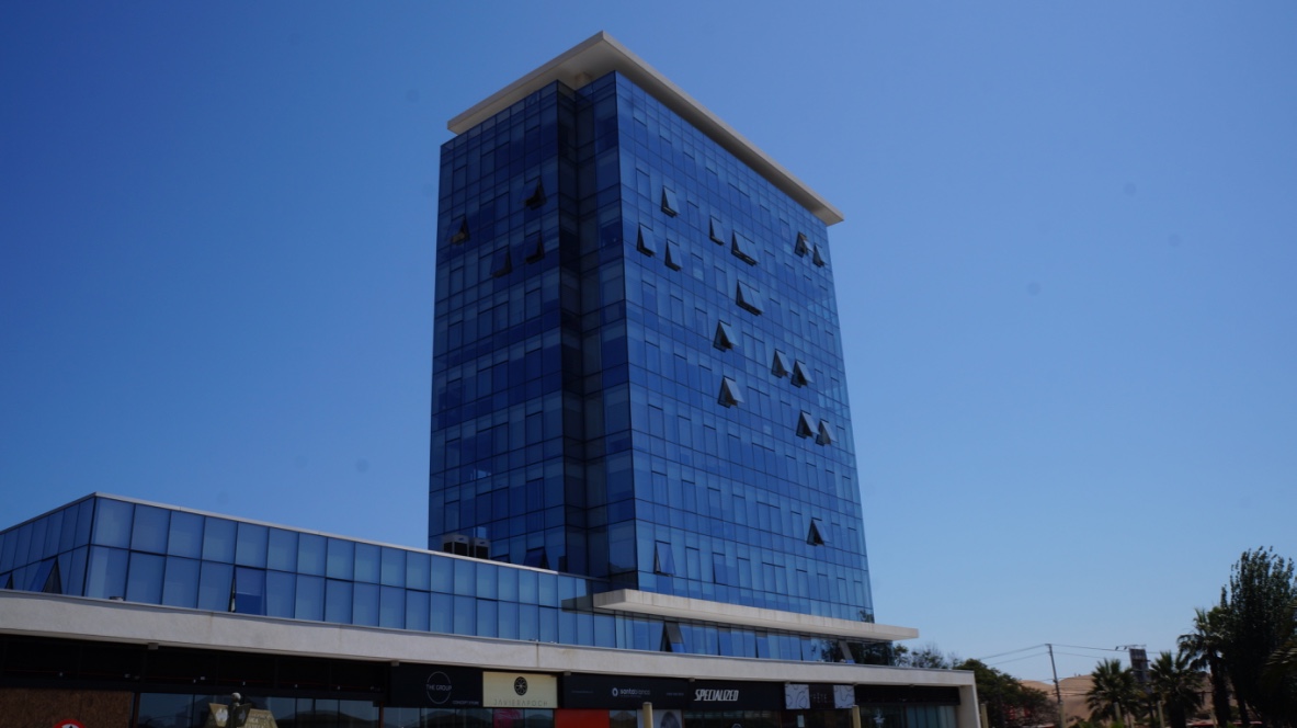 Proyecto fachada Muro cortina Edificio IST Concon