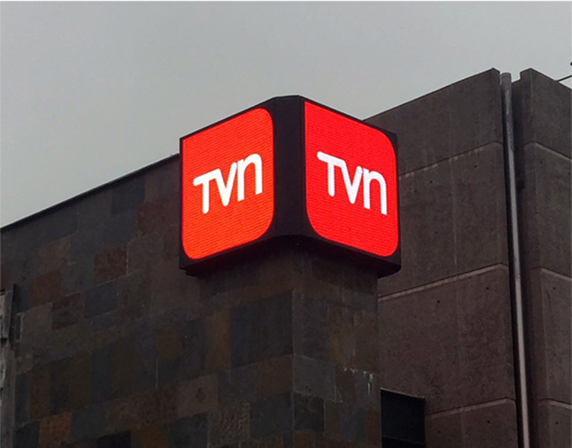 Instalaci&oacute;n de Pantalla LED para TVN