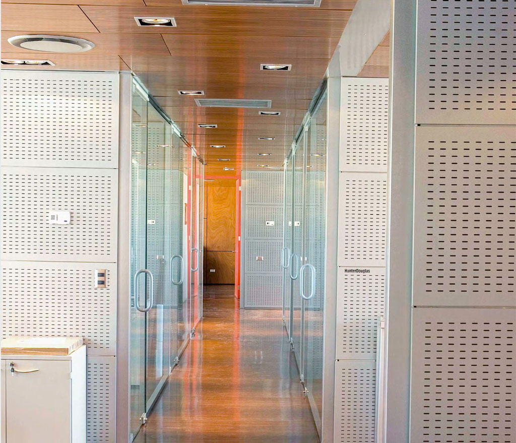 Revestimiento interior Metalwall de Hunter Douglas