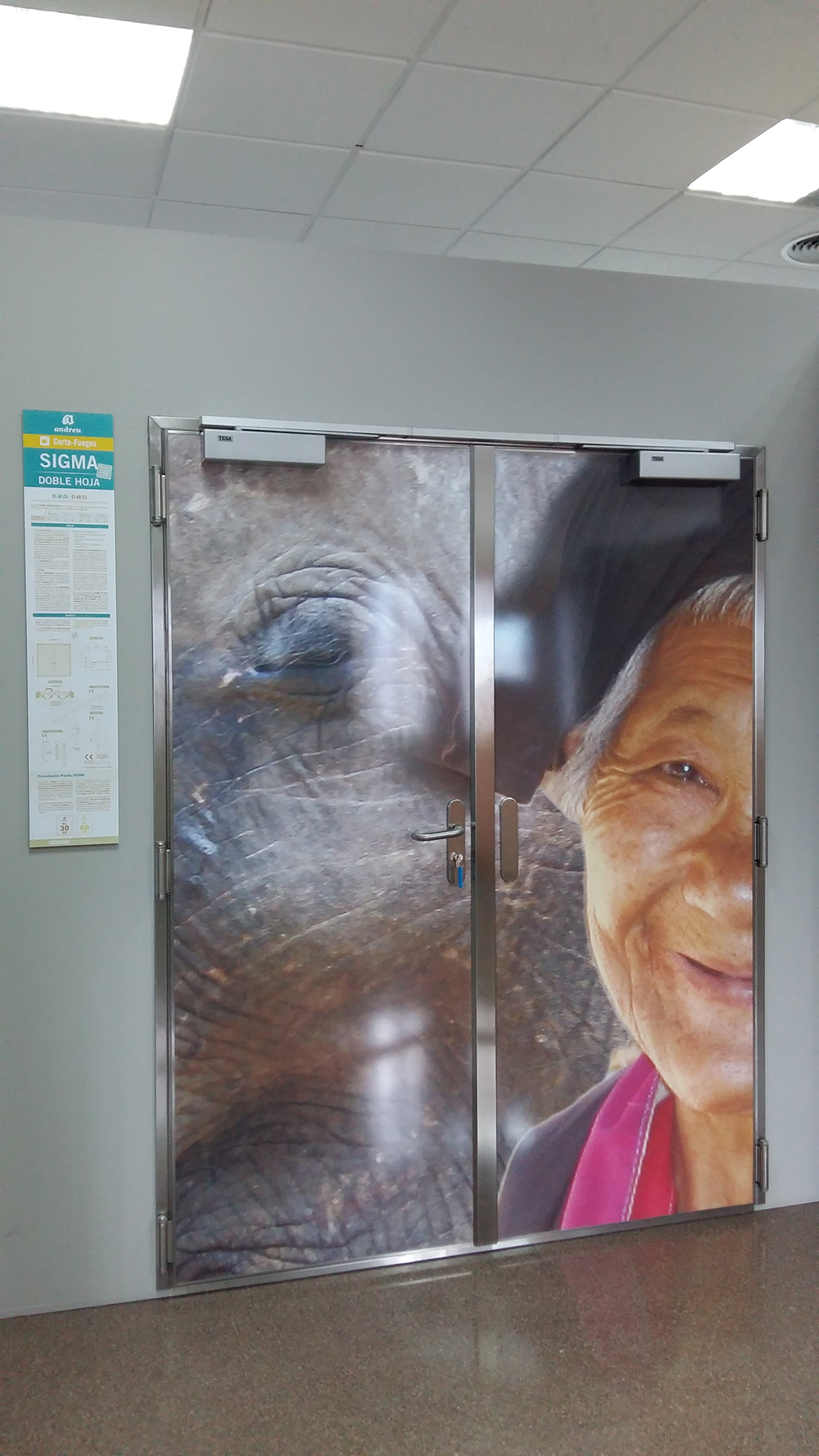 Puertas Cortafuego en el Colegio Alianza Francesa de Colina