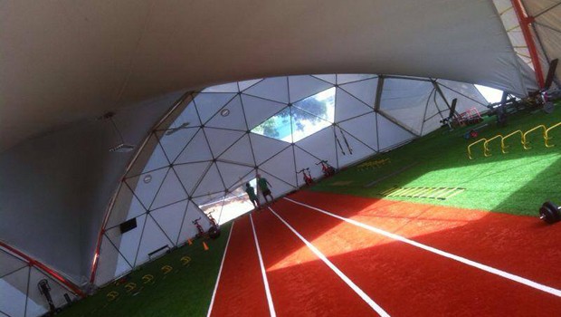 TensoDomo&reg; en Gimnasio Kaia Wellnes en Costa Rica